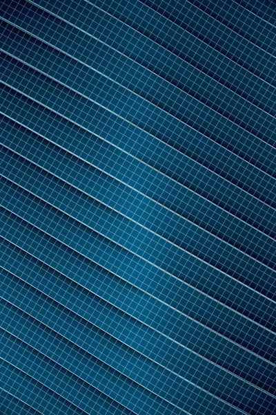 Абстрактний Простий Кривий Творчий Дизайн Гладкий Синій Форми Мінімальний Концептуальний — стокове фото