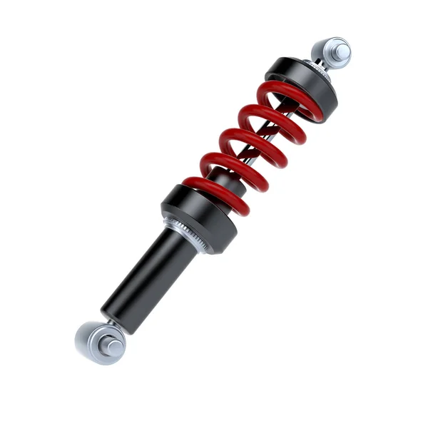 Shock Absorber White Background Illustration — Stock Photo, Image