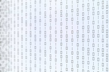 Teknoloji soyut dijital bilgi arkaplanı. Binair kodu fütüristik yüksek teknoloji konsepti.