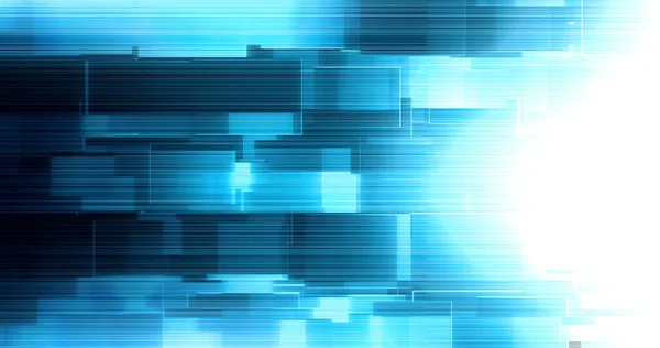 Abstract Blauwe Technologie Futuristische Achtergrond — Stockfoto