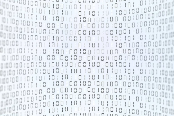 Technológia Absztrakt Digitális Információs Háttér Binair Kód Futurisztikus Tech Koncepció — Stock Fotó