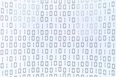 Teknoloji soyut dijital bilgi arkaplanı. Binair kodu fütüristik yüksek teknoloji konsepti.