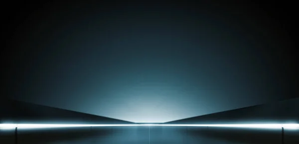 Şebeke çizgisi arkaplanlı zarif fütürist ışık ve yansıma. 3B görüntüleme.