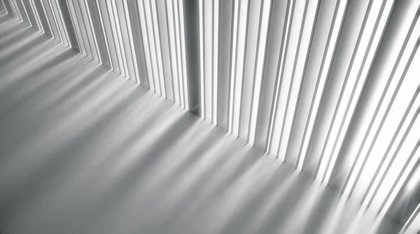 Mur Blanc Avec Lumière Ombre Abstrait Divise Fond Rayons Soleil — Photo