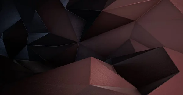 Bentuk Poligonal Futuristik Putih Abstrak Dari Permukaan Triangulasi Latar Belakang — Stok Foto
