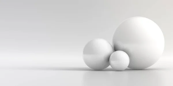 Fundo Branco Elegante Esfera Abstrato Baixo Poli Sombra Lisa Renderização — Fotografia de Stock