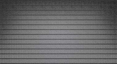 Soyut metal delikli çizgili arka plan. 3B görüntüleme.