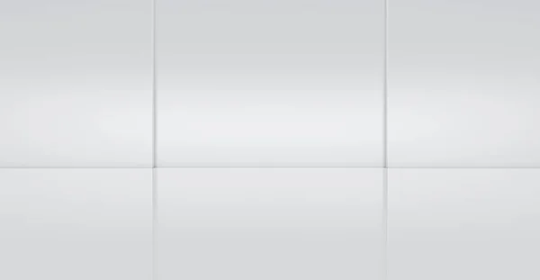 Soyut fütüristik beyaz arka plan. Geleceğin modern tasarım duvarı. 3B Hazırlama