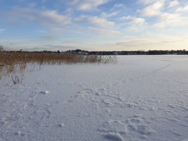 Stockholm 'ün dışındaki Kış Harikalar Diyarı