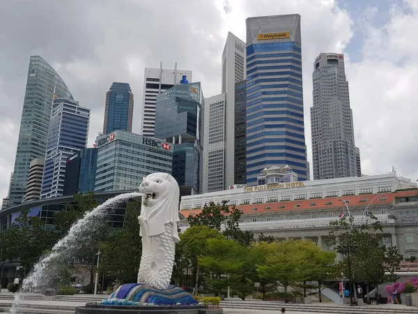 Városnézés Csodálatos Szingapúrban — Stock Fotó