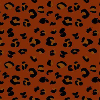 Tekstil tasarımı için seamless hayvan modeli.