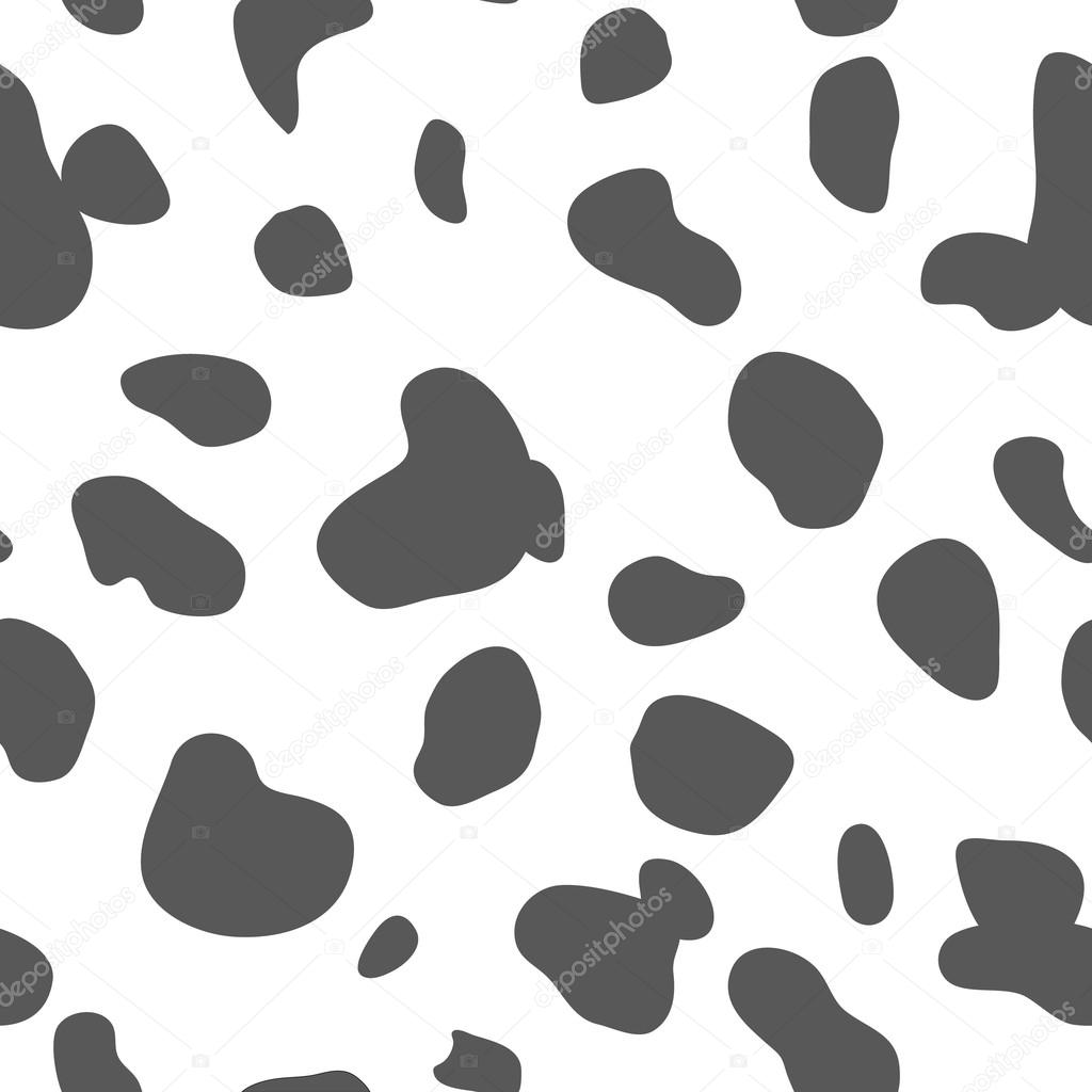 Seamless pattern of dalmatian spots