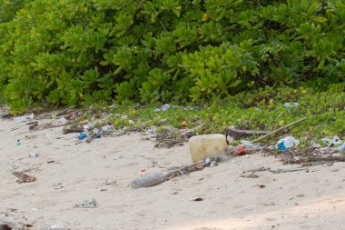 Kirli plaj üzerinde Adası, küçük Andaman Hint Okyanusu 