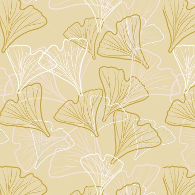 Ginkgo biloba desen sorunsuz