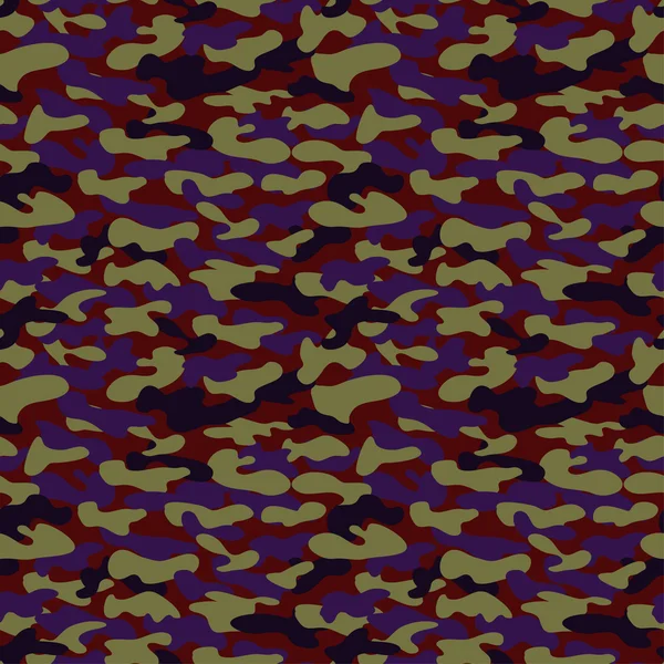 Texture de camouflage militaire sans couture. Contexte militaire — Image vectorielle