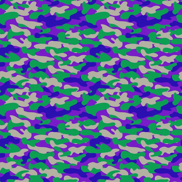 Texture de camouflage militaire sans couture. Contexte militaire — Image vectorielle