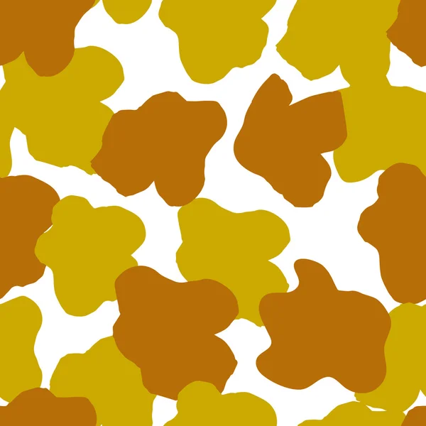 Seamless animal pattern for textile design. Seamless pattern of giraffe spots — Stock Vector
