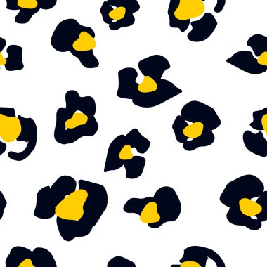 Dikişsiz desen jaguar noktalar. Doğal dokular. Tasarım için seamless hayvan modeli