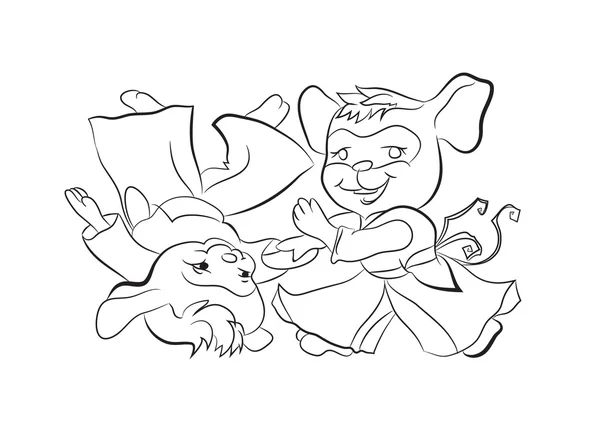 küçük fare çocuk aikido kroki