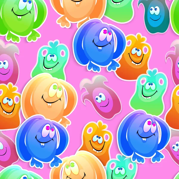 Monster desen tasarım. vektör çizim