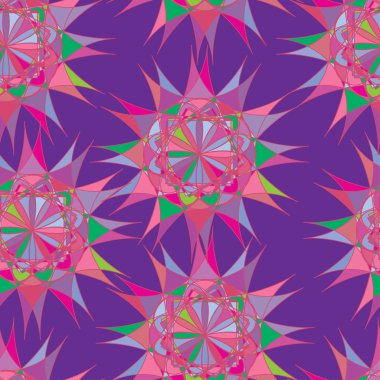 Halkalardan, vektör illüstrasyonundan oluşan soyut ve pürüzsüz arkaplan,