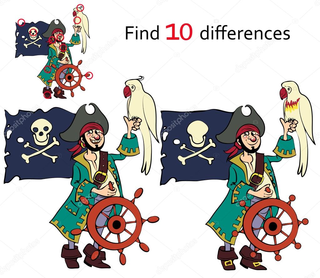 Find ten differences