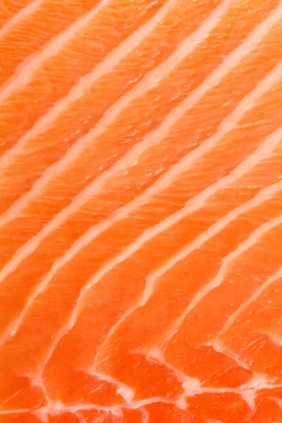 Tranche de filet de saumon cru — Photo