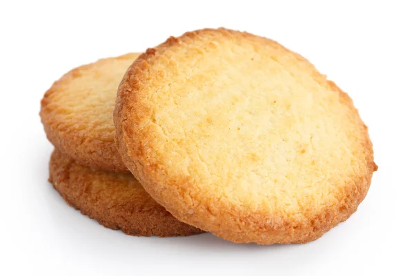 Традиційне кругле печиво з маслом — стокове фото