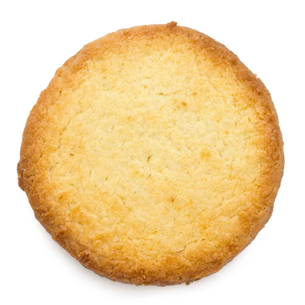 Традиционное круглое печенье с маслом — стоковое фото