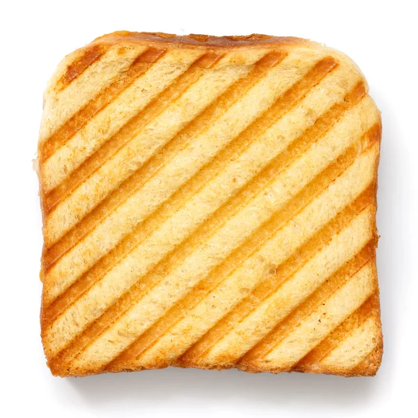 上からグリルのマークのトースト サンドイッチ. — ストック写真
