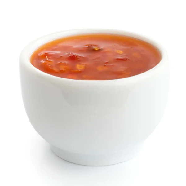 Salsa al peperoncino dolce — Foto Stock