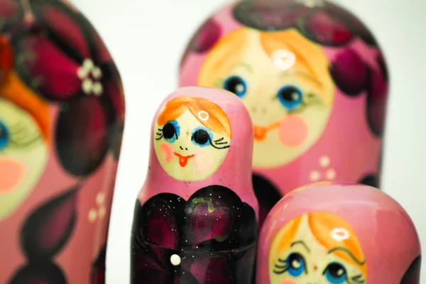 Bir matrioska bebek formu Rusya