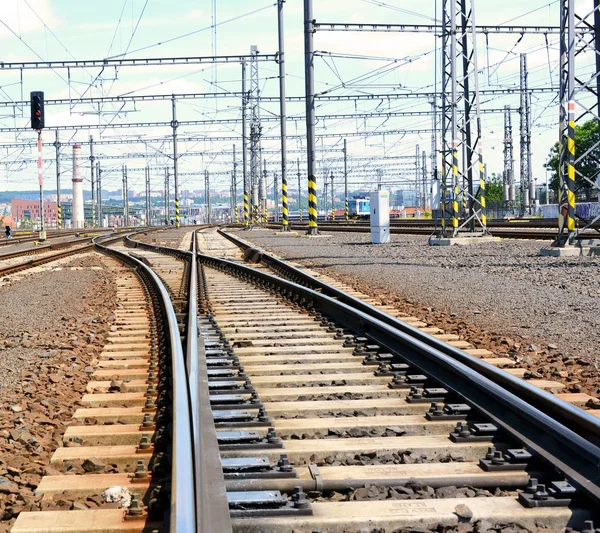 Caminho de ferro — Fotografia de Stock