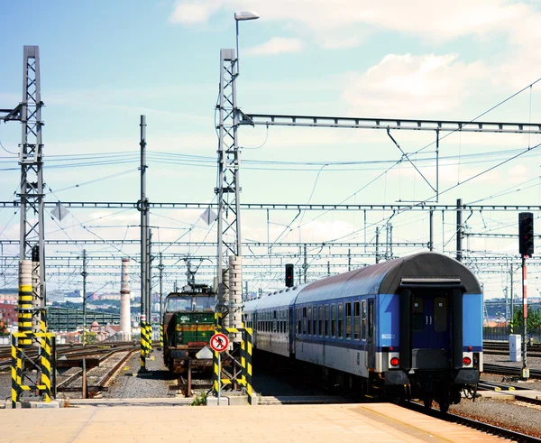 Železnice — Stock fotografie