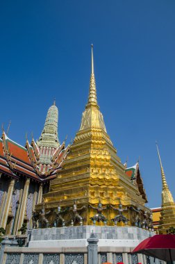 Wat Phra Kaew Bangkok altın chedi