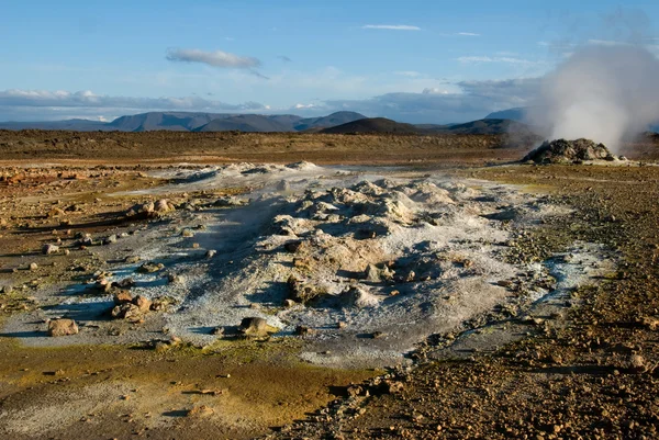 Fumarol in namafjall, Island — Stockfoto