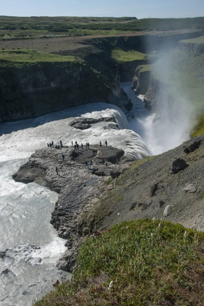 Cascata Gullfoss — Foto Stock