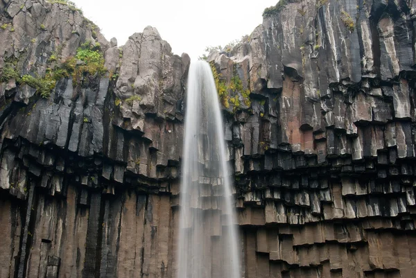 Cachoeira svartifoss — Fotografia de Stock