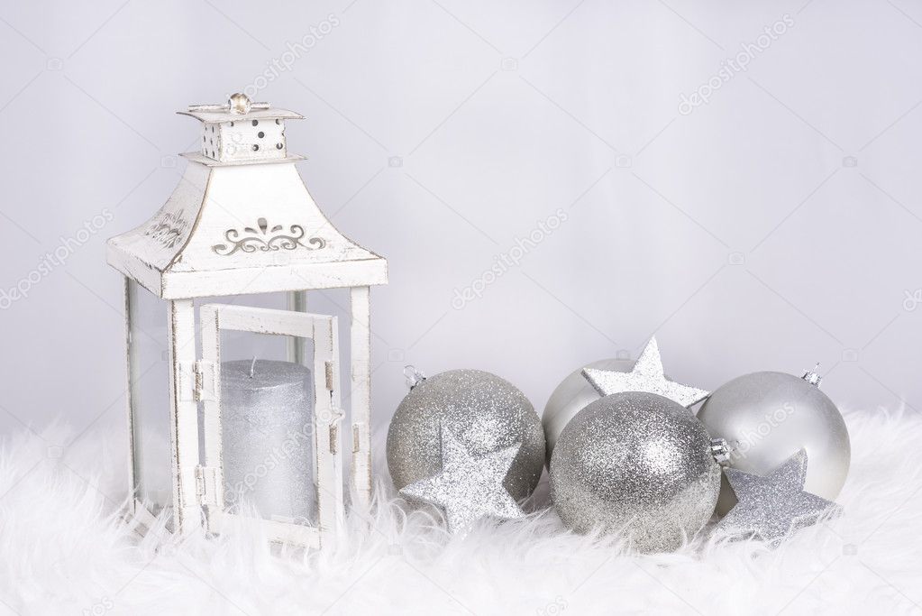 Christmas decoration with space for writing