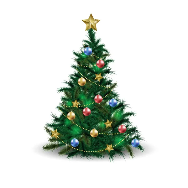 Vánoční stromek. Vektor — Stockový vektor