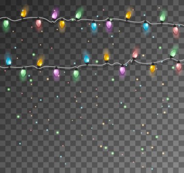 Renkli Xmas çelengi.