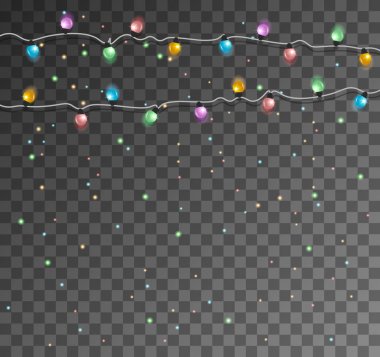 Renkli Xmas çelengi.