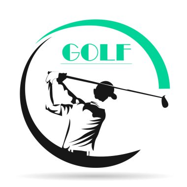 Golf logo. Vector