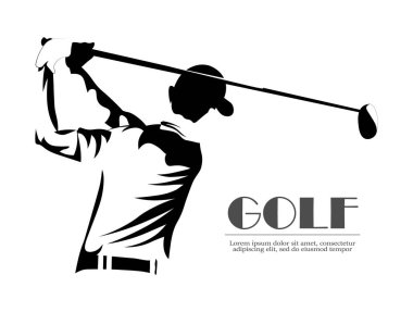 Golf logo. Vector