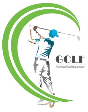 Golf logo. Vector