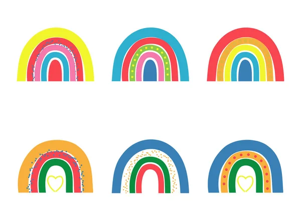 Ilustración del vector arco iris — Archivo Imágenes Vectoriales