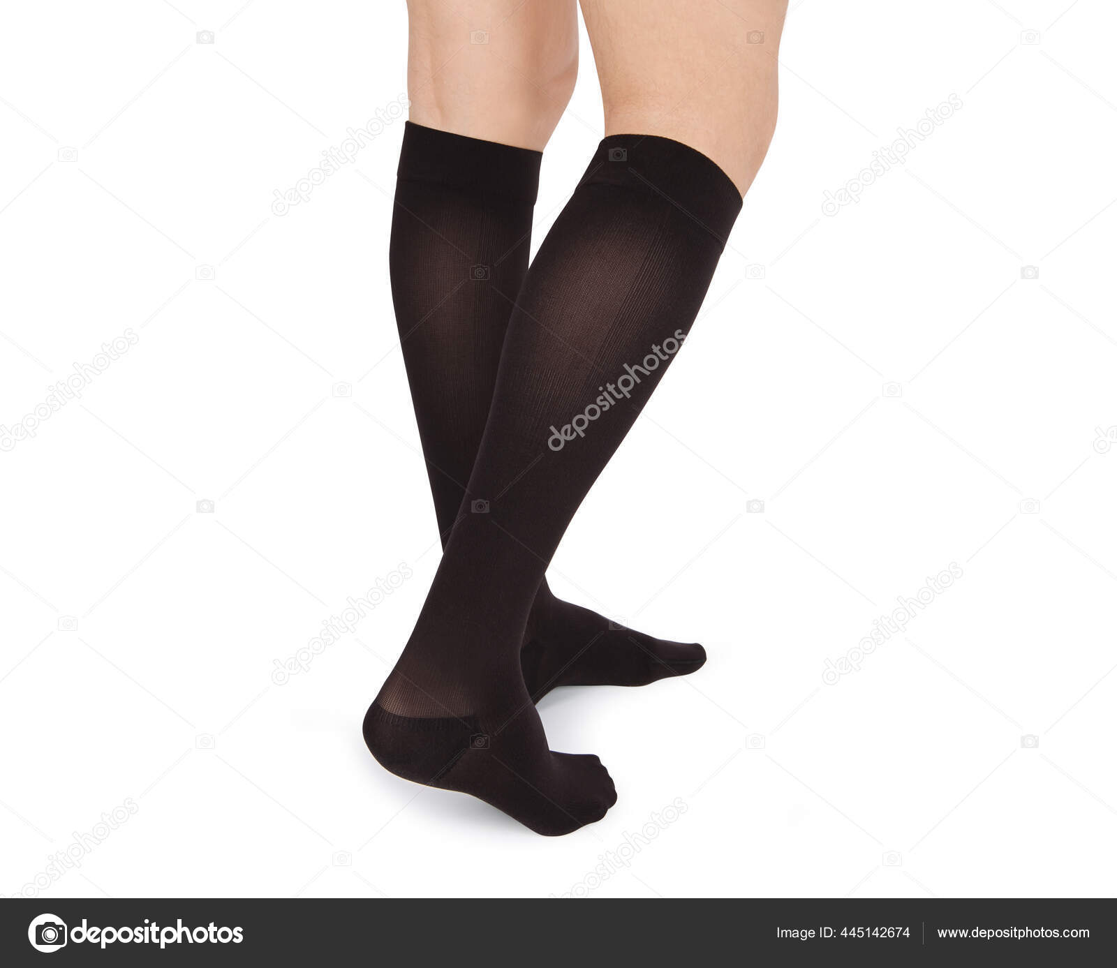 Compression Hosiery Medical Compression Stockings Tights Varicose Veins  Venouse Therapy Stock Photo by ©Med_Ved 445142674