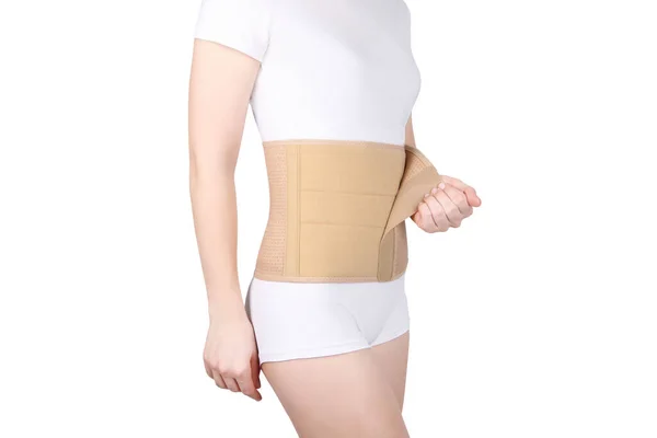 Productos Soporte Lumbar Ortopédico Cinturones Soporte Lumbar Corrector Postura Para — Foto de Stock