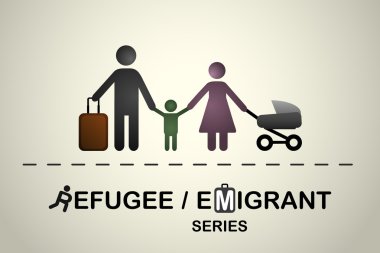Göçmen aile / mülteci.