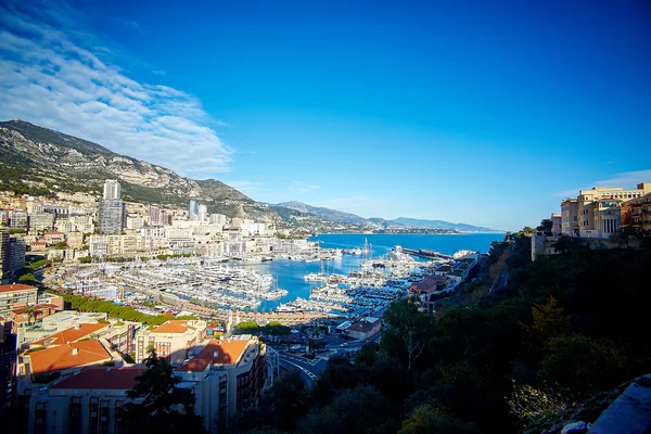Жилые кварталы, Монако, Франция — стоковое фото